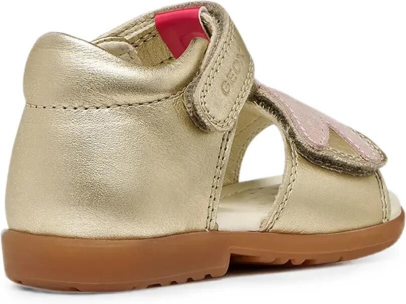 Geox Kids Verred sandalen met klittenband Goud - Foto 2