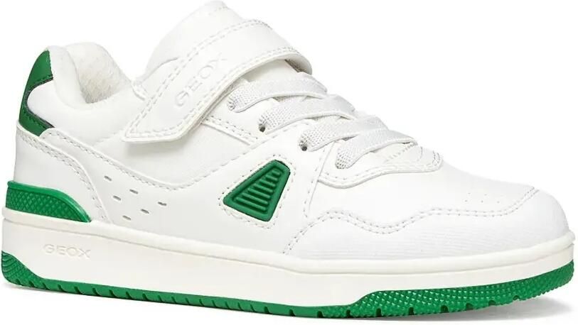Geox Kids Wash Iba sneakers met klittenband Wit