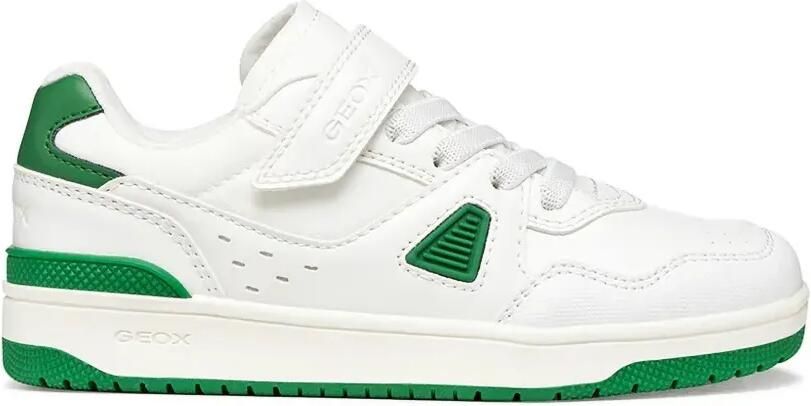 Geox Kids Wash Iba sneakers met klittenband Wit - Foto 3