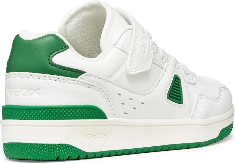 Geox Kids Wash Iba sneakers met klittenband Wit - Foto 2