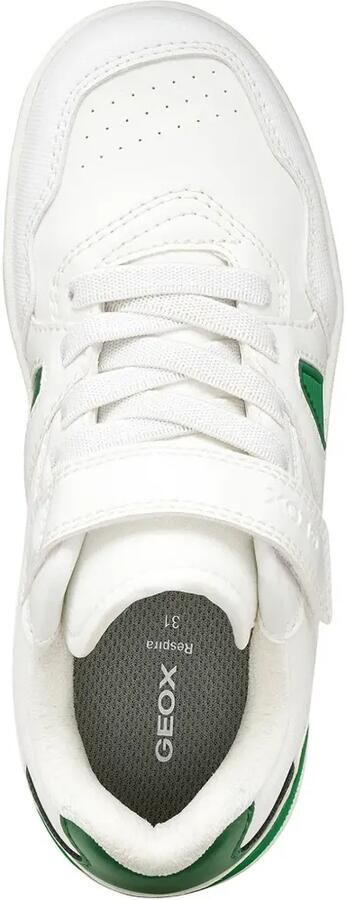 Geox Kids Wash Iba sneakers met klittenband Wit - Foto 5
