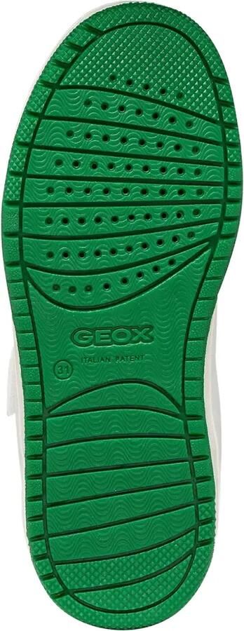 Geox Kids Wash Iba sneakers met klittenband Wit - Foto 4