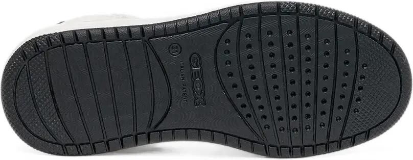 Geox Kids Washiba bead-embellished high-top sneakers Wit - Foto 4
