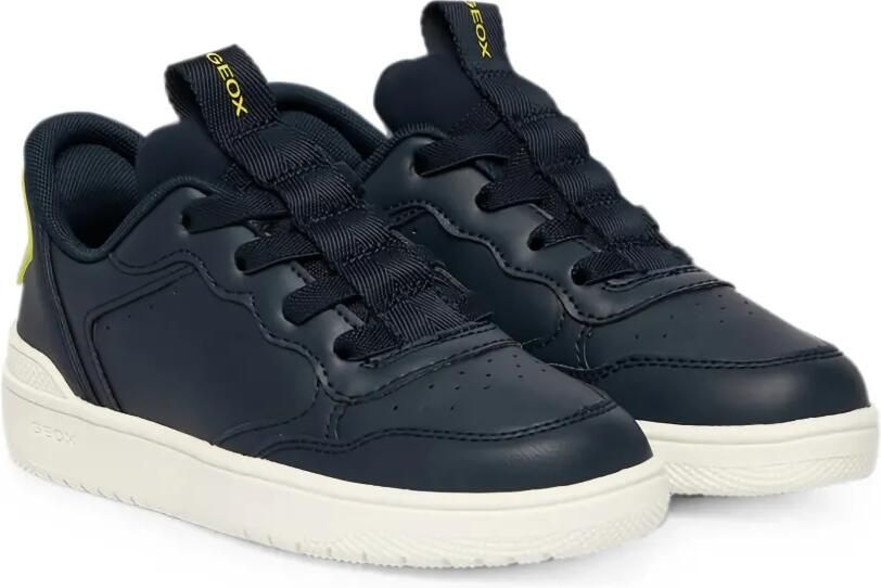 Geox Kids Washiba Fast sneakers met geperforeerde details en vlakken Blauw