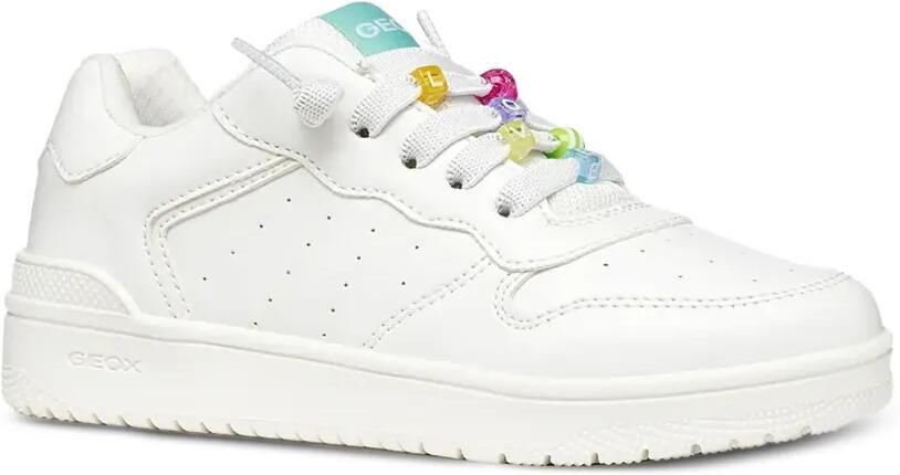 Geox Kids Washiba low-top sneakers verfraaid met kralen Wit - Foto 3