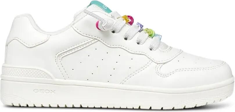 Geox Kids Washiba low-top sneakers verfraaid met kralen Wit - Foto 5