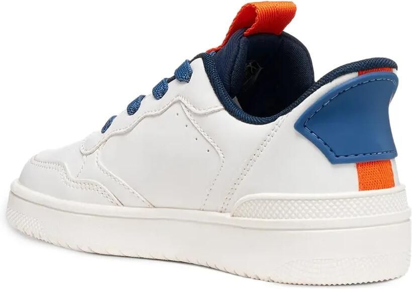 Geox Kids Washiba perforated panelled sneakers Wit - Foto 2