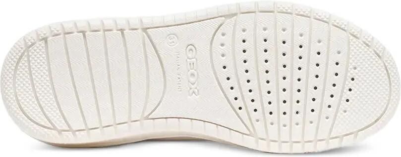 Geox Kids Washiba perforated panelled sneakers Wit - Foto 5