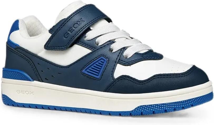 Geox Kids Washiba sneakers met klittenband Blauw