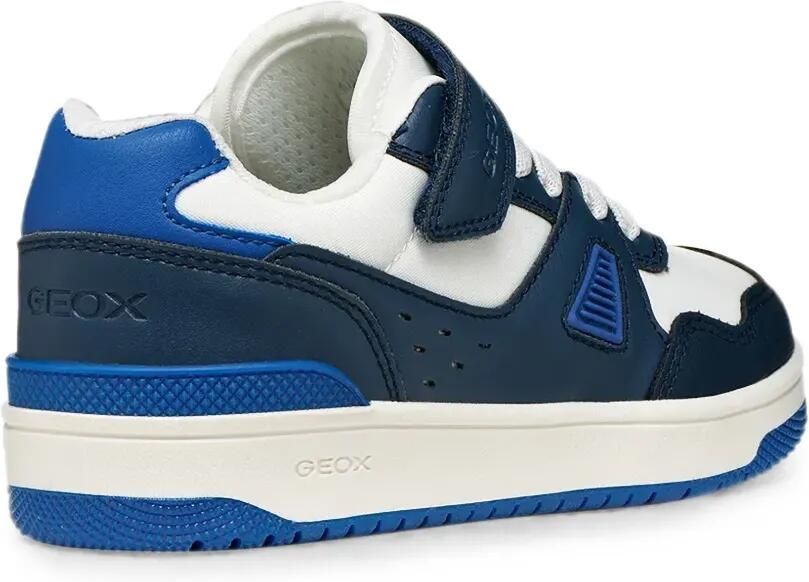 Geox Kids Washiba sneakers met klittenband Blauw - Foto 2