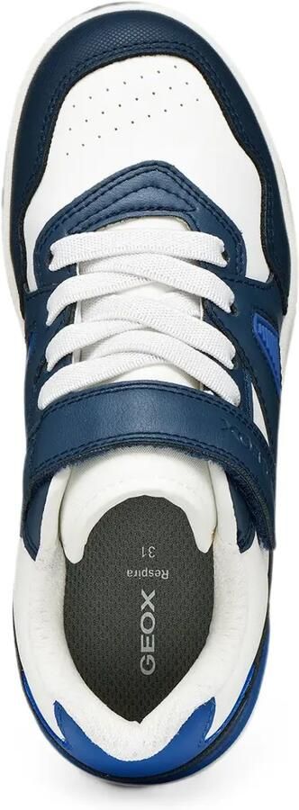 Geox Kids Washiba sneakers met klittenband Blauw - Foto 5