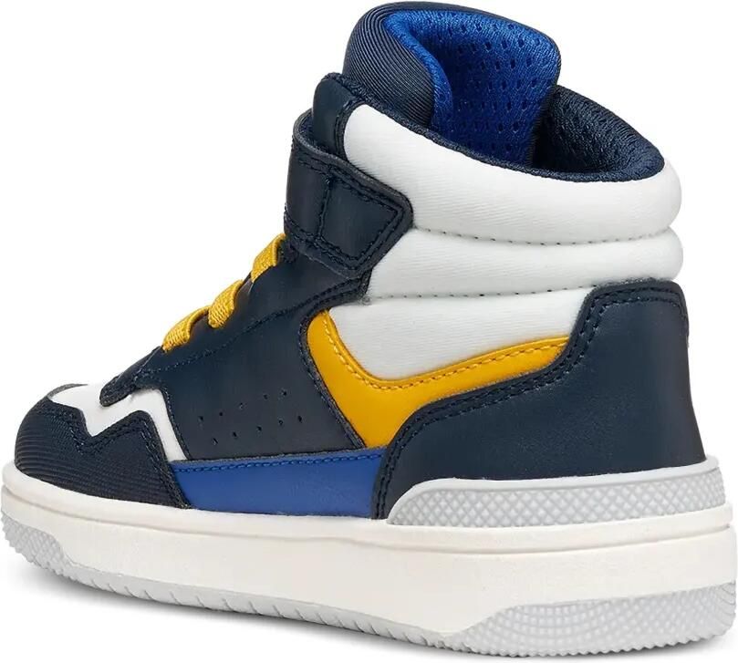 Geox Kids Washiba sneakers met klittenband Blauw - Foto 2