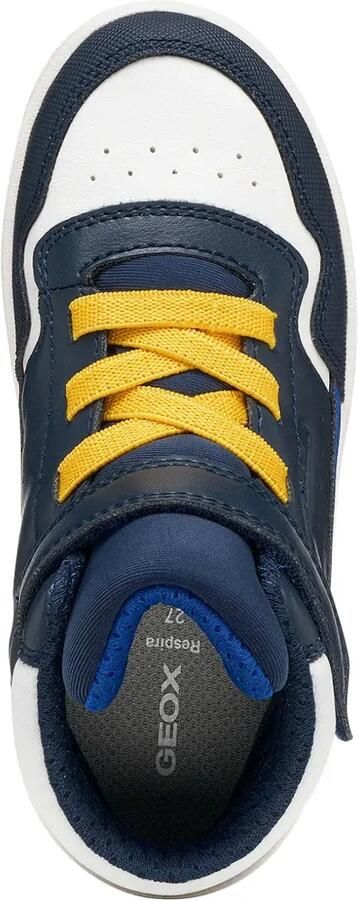 Geox Kids Washiba sneakers met klittenband Blauw - Foto 5