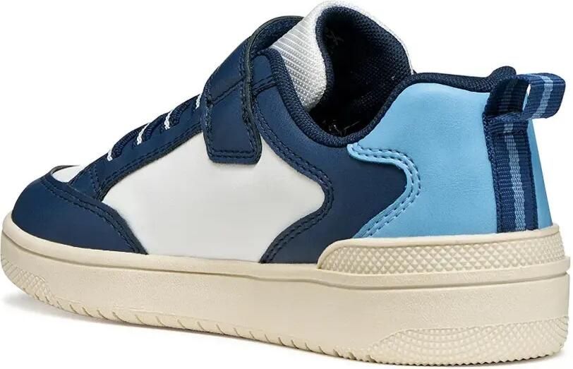 Geox Kids Washiba sneakers met klittenband en geperforeerde details Blauw - Foto 3