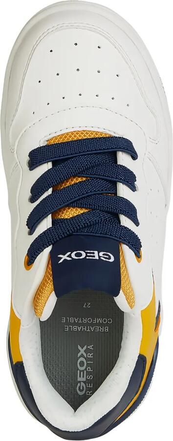 Geox Kids Washiba sneakers Wit - Foto 4