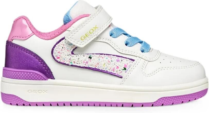 Geox Kids Washiba sneakers Wit - Foto 4