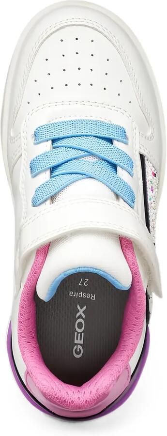 Geox Kids Washiba sneakers Wit - Foto 5