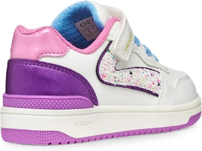 Geox Kids Washiba sneakers Wit - Foto 2