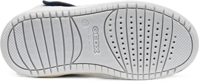 Geox Kids Washiba sneakers met klittenband Blauw