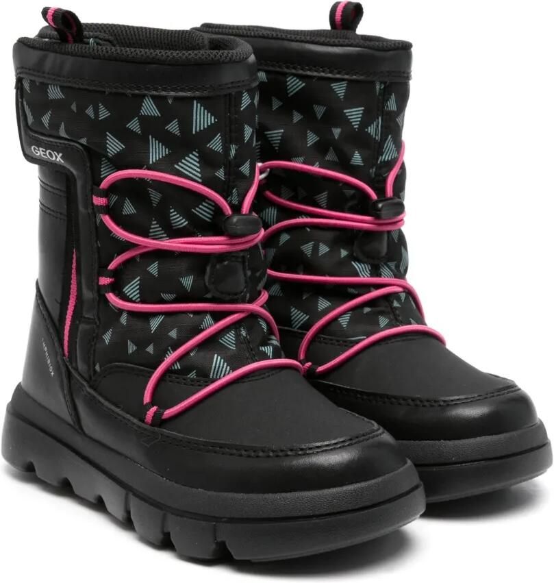 Geox Kids Willaboom laarzen Zwart