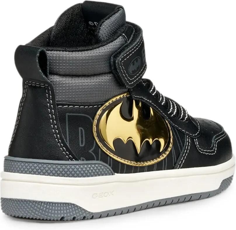Geox Kids x DC Comics Bat sneakers met klittenband Zwart