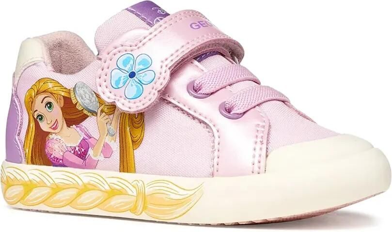 Geox Kids x Disney Gisli sneakers met klittenband Roze