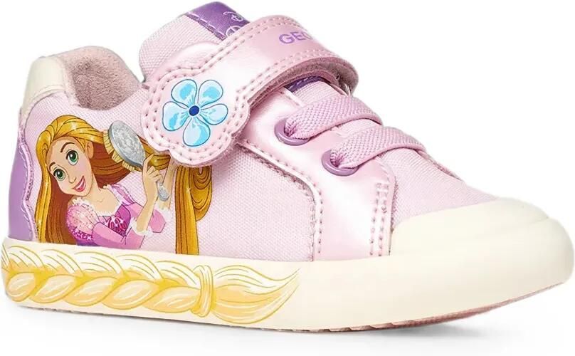 Geox Kids x Disney Gisli sneakers met Rapunzel-print Roze