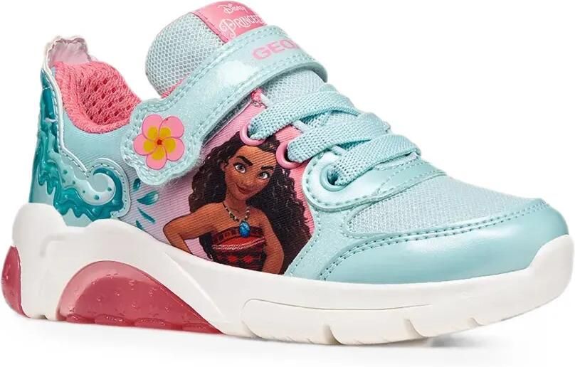 Geox Kids x Disney sneakers met klittenband Blauw