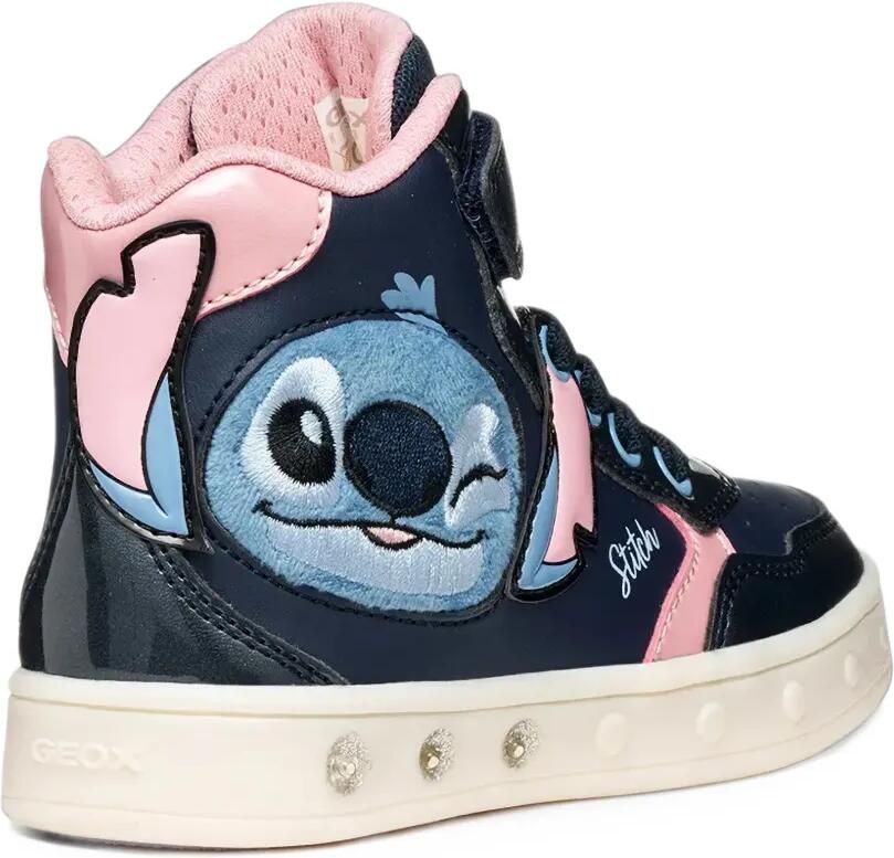 Geox Kids x Disney Stitch Skylin sneakers Blauw - Foto 2