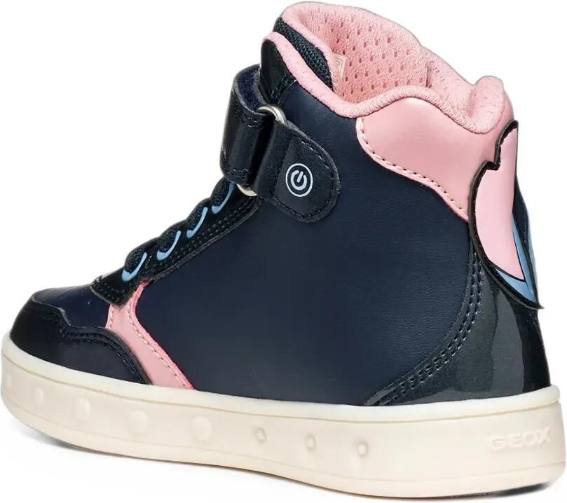 Geox Kids x Disney Stitch Skylin sneakers Blauw - Foto 3