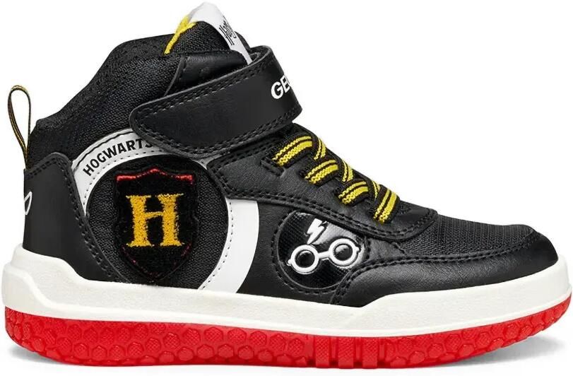 Geox Kids x Harry Potter sneakers met logopatch Zwart - Foto 4