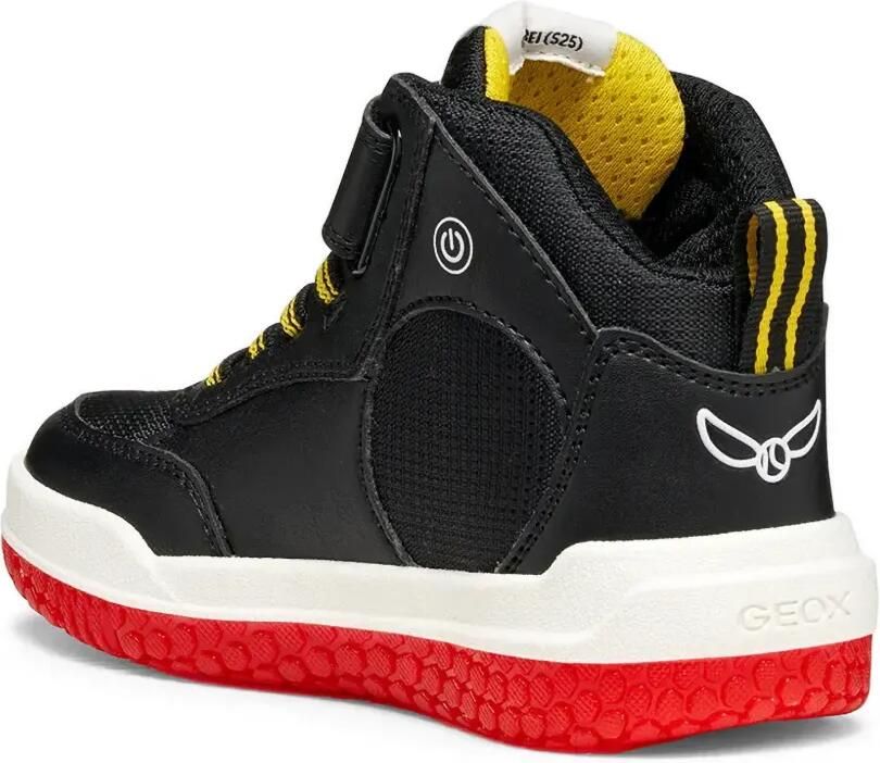 Geox Kids x Harry Potter sneakers met logopatch Zwart - Foto 3