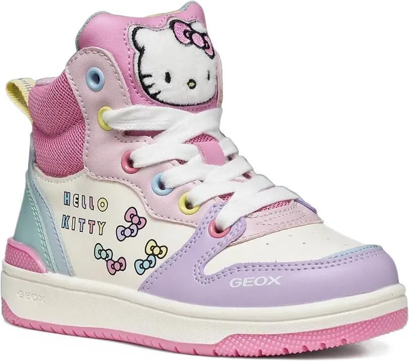 Geox Kids x Hello Kitty high-top sneakers Wit - Foto 3
