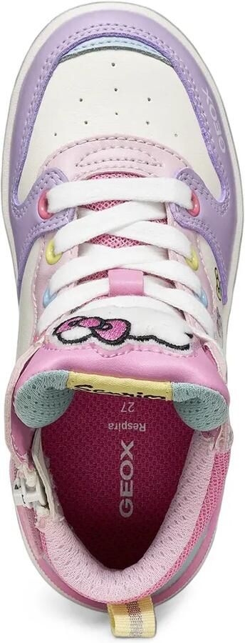 Geox Kids x Hello Kitty high-top sneakers Wit - Foto 4