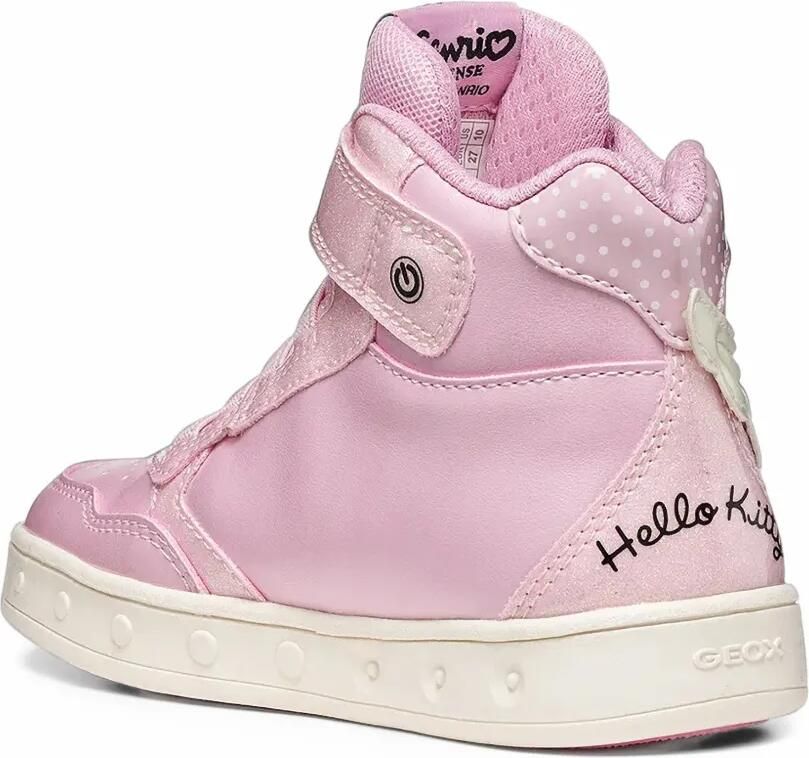 Geox Kids x Hello Kitty Skylin patch sneakers Roze - Foto 2