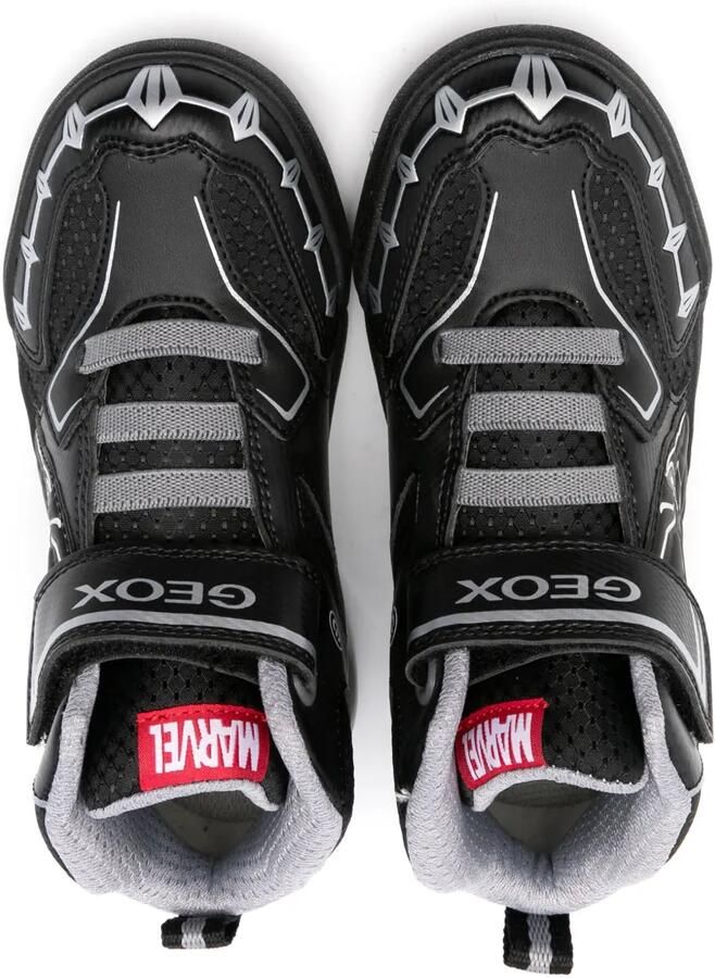 Geox Kids x Marvel Grayjay sneakers Zwart - Foto 2
