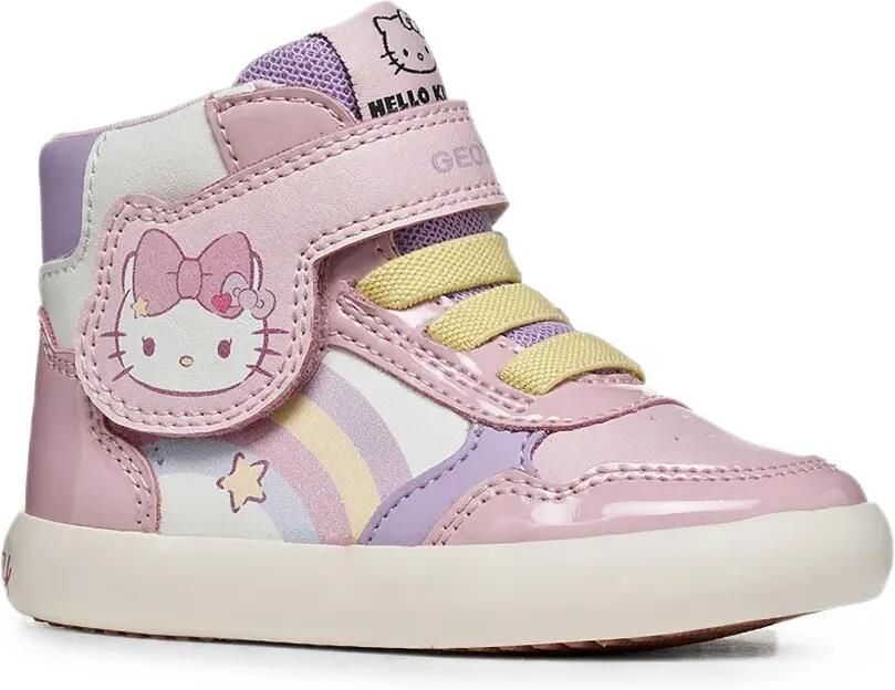 Geox Kids x Sanrio Hello Kitty high-top sneakers Roze