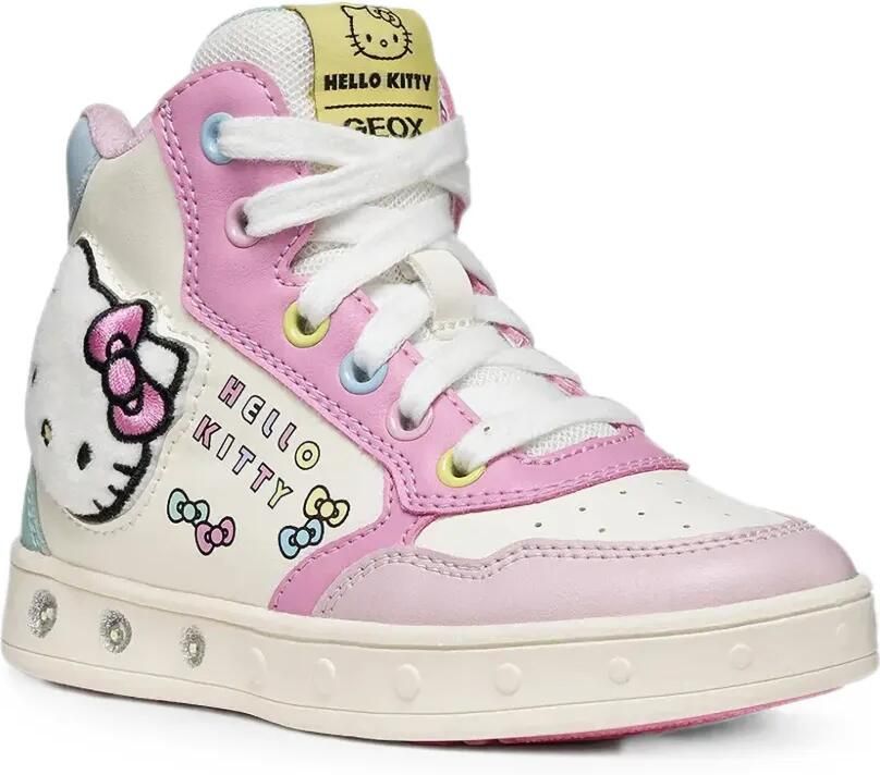 Geox Kids x Sanrio Skylin high-top sneakers Wit