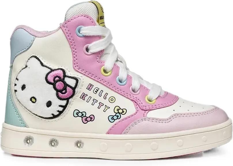 Geox Kids x Sanrio Skylin high-top sneakers Wit - Foto 4