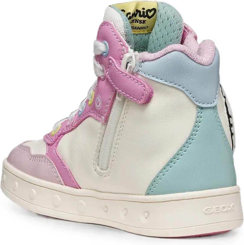 Geox Kids x Sanrio Skylin high-top sneakers Wit - Foto 3