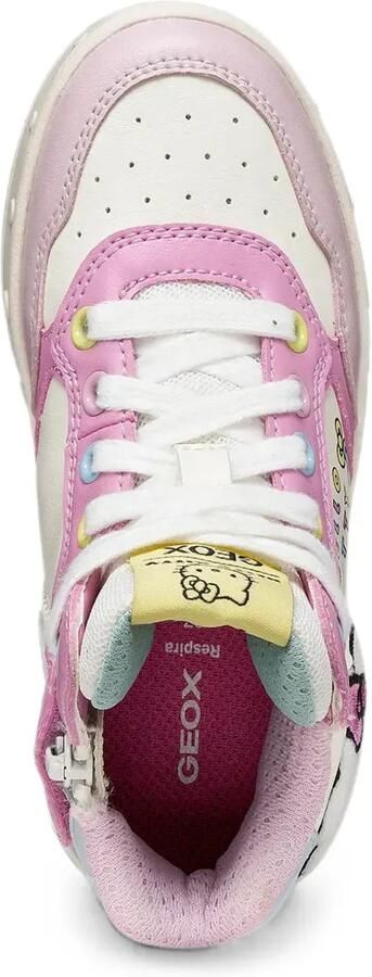 Geox Kids x Sanrio Skylin high-top sneakers Wit - Foto 5