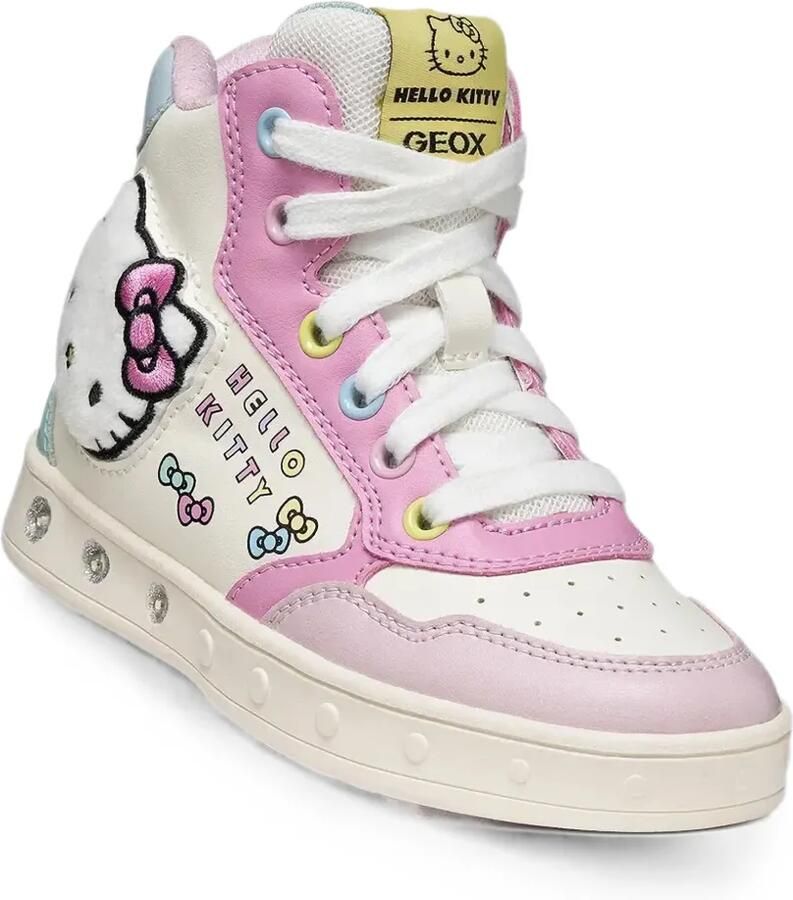 Geox Kids x Sanrio Skylin high-top sneakers Wit - Foto 2