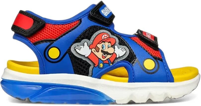 Geox Kids x Super Mario touch-strap sandals Blauw - Foto 5
