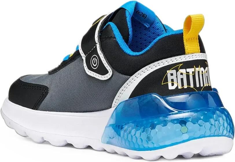 Geox Kids x Warner Bros Activart Illuminus touch-strap sneakers Zwart - Foto 2