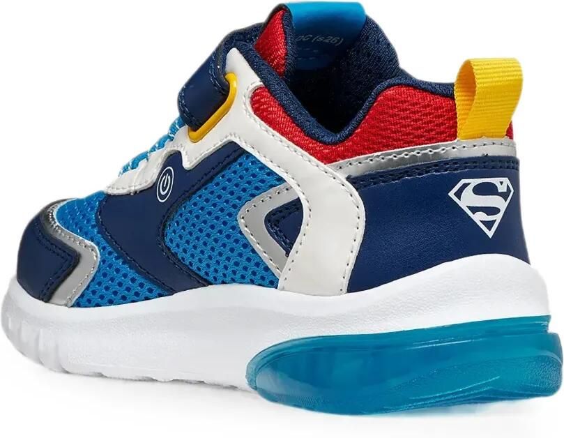 Geox Kids x Warner Bros. Bat T-shirt Super Ciberdron low-top sneakers Blauw - Foto 2