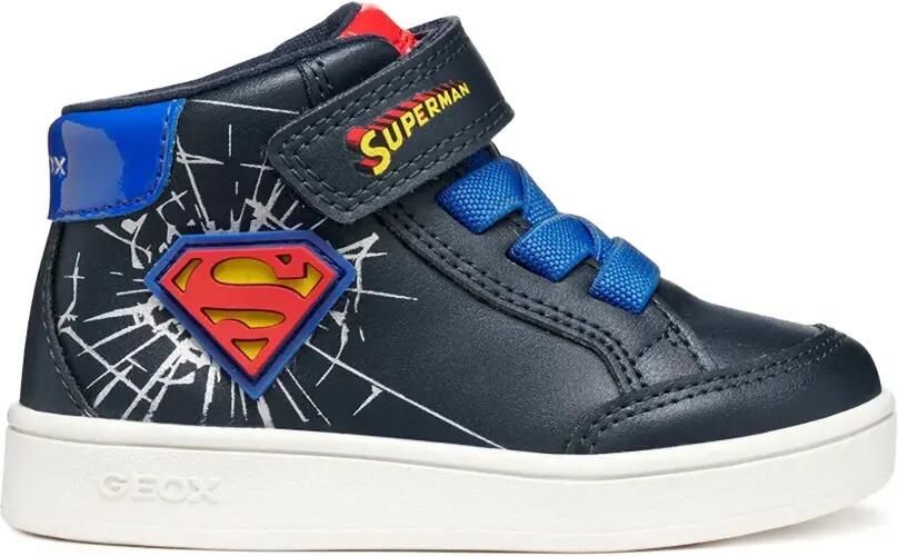 Geox Kids x Warner Bros Eclyper Super high-top sneakers Blauw - Foto 4