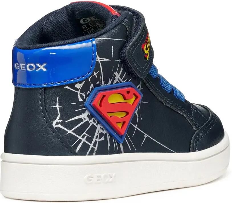 Geox Kids x Warner Bros Eclyper Super high-top sneakers Blauw - Foto 2