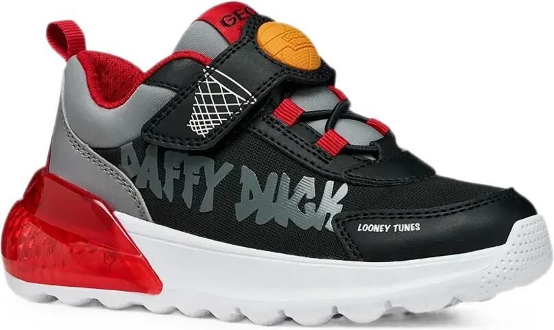 Geox Kids x Warner Brothers Activart Illuminus sneakers Zwart