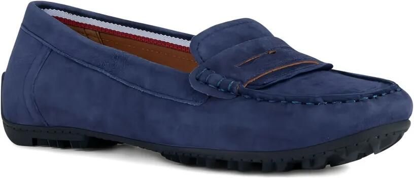 Geox Kosmopolis suède loafers Blauw - Foto 3