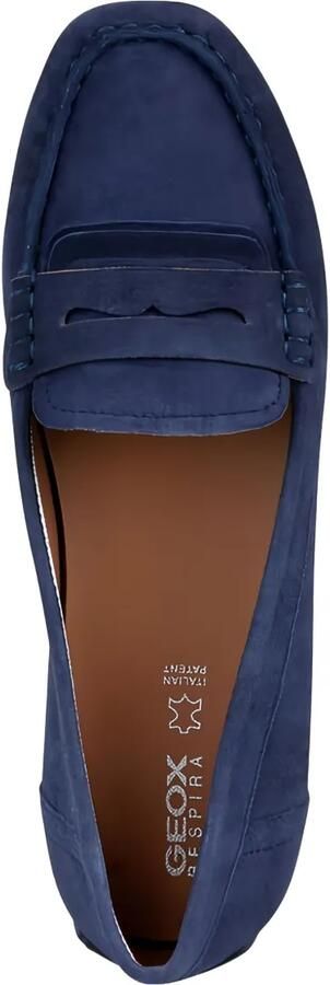 Geox Kosmopolis suède loafers Blauw - Foto 4